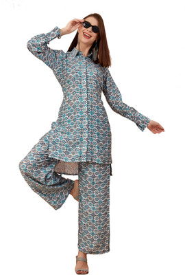 Odd by chansi Trendz Tunic Regular Shorts Co-ords Set