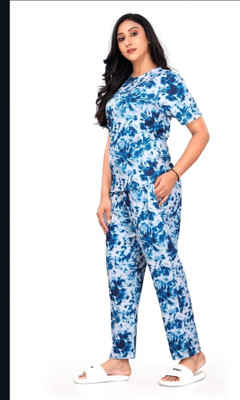 Radeefa Fashions Tshirt Pant Co-ords Set