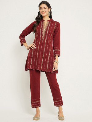 Zigo Top Palazzos Co-ords Set