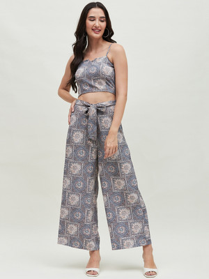 BITTERLIME Top Palazzos Co-ords Set