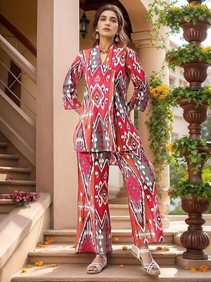 Bloom and Stitch Tunic Palazzos Co-ords Set