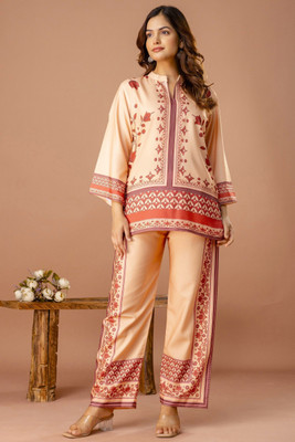 Floressa Top Palazzos Co-ords Set