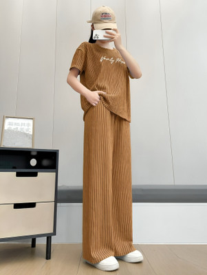 LUGRANTHA Tshirt Palazzos Co-ords Set