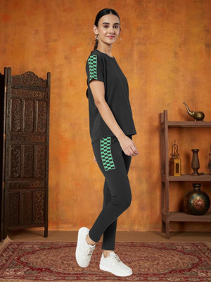 Moda Rapido Tshirt Pant Western Set