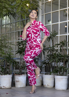 PAKHI CREATION Shirt Pant Co-ords Set