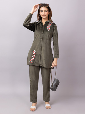 PROBASIC Shirt Palazzos Co-ords Set