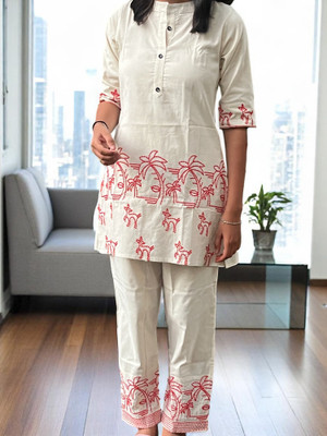 Dharma Fashaion Tunic Pant Co-ords Set