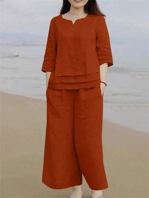 Ramyka Top Palazzos Co-ords Set