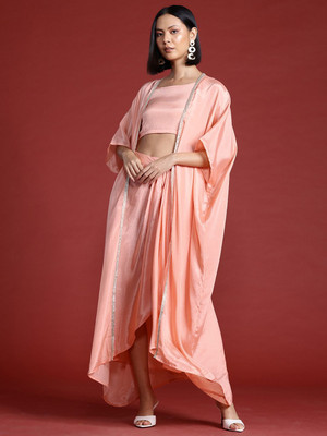 all about you Top Skirt Co-ords Set with Shrug