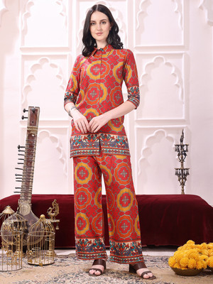 berrylicious Tunic Palazzos Co-ords Set