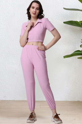 POPWINGS Self Design Women Track Suit