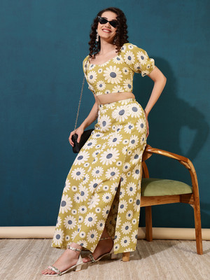 Daevish Top Skirt Co-ords Set