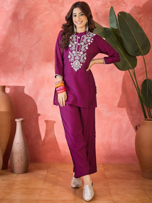 Sangria Tunic Pant Co-ords Set