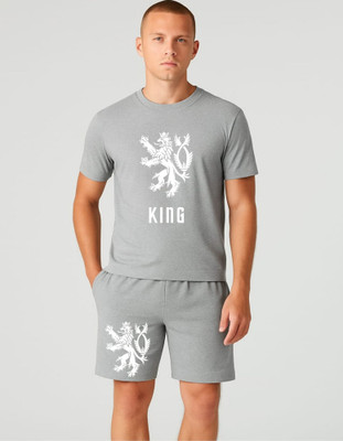 FABSTIEVE Tshirt Regular Shorts Co-ords Set