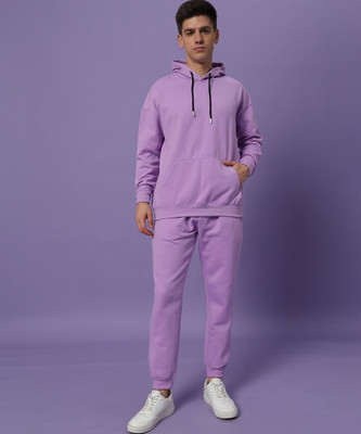Timyka Solid Men Track Suit