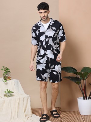 HouseofMahnots Shirt Regular Shorts Co-ords Set