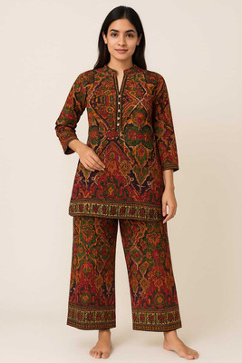 CURVVIESCRECKK Top Pant Co-ords Set