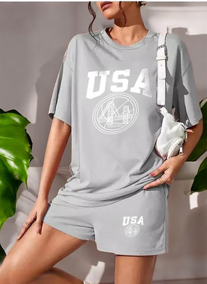 My Swag Tshirt Regular Shorts Co-ords Set