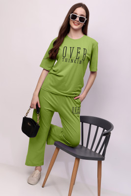 Stem Rope Top Palazzos Co-ords Set
