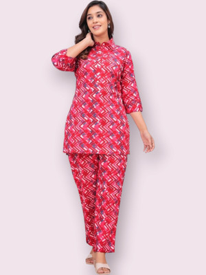 TADAATRADERS Tunic Pant Co-ords Set