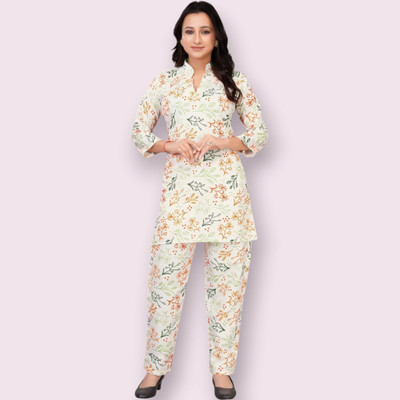 Abhumienterprise Tunic Pant Co-ords Set
