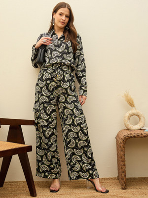 SASSAFRAS Shirt Pant Co-ords Set