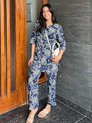 Janasya Tunic Pant Co-ords Set