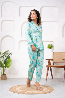 saadgee Shirt Pant Co-ords Set