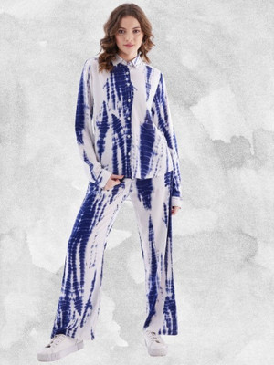VERAENTERPRISE Shirt Palazzos Co-ords Set