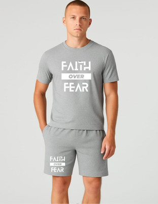 FABSTIEVE Tshirt Regular Shorts Co-ords Set