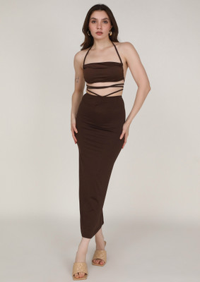 LULU & SKY Top Skirt Co-ords Set