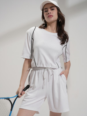 Tokyo Talkies Top Regular Shorts Co-ords Set