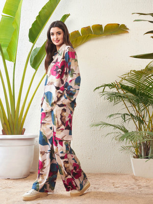 SASSAFRAS Shirt Pant Co-ords Set