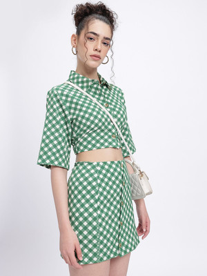 Glitchez Shirt Skirt Co-ords Set