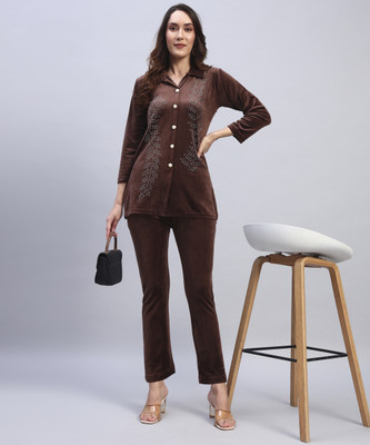 DRESSBASE Shirt Pant Co-ords Set