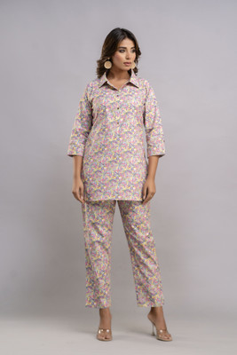 HouseOfCommon Shirt Pant Co-ords Set