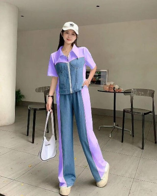 OMI Top Palazzos Western Set