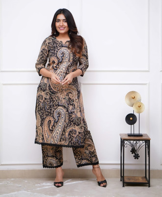 Tabeedah Top Palazzos Co-ords Set