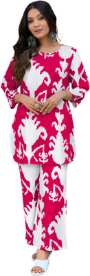 Zestleaf Shirt Pant Co-ords Set