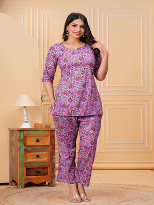 Nevisha Style Tunic Pant Co-ords Set