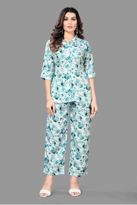 Elwik Shirt Palazzos Co-ords Set