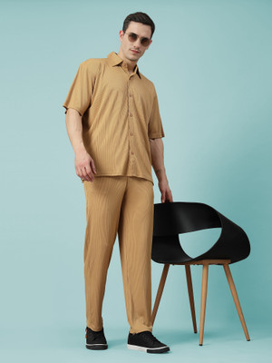 Mast & Harbour Shirt Pant Co-ords Set