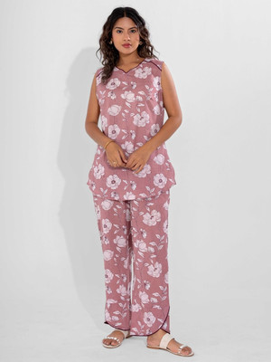 Feathers Closet Top Pant Co-ords Set