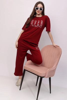 Stem Rope Top Palazzos Co-ords Set