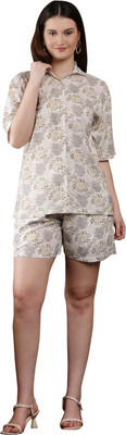 YOUNGBLOK Shirt Regular Shorts Co-ords Set