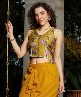 QISSA Top Skirt Co-ords Set