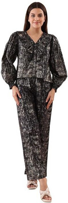 DESIGN ME FASHION AND CRAFT Top Pant Co-ords Set