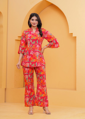 AKSHUNA Tunic Pant Co-ords Set