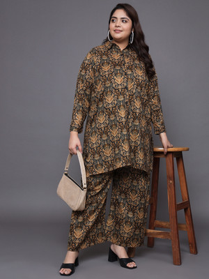 Tissu Shirt Palazzos Co-ords Set