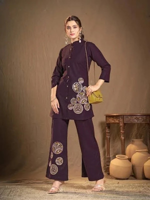 Kesar Collection Tunic Hot Pants Co-ords Set